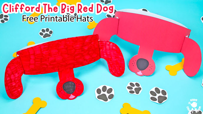 Printable Clifford The Big Red Dog Hat - Kids Craft Room printable-clifford-the-big-red-dog-hat-kids-craft-room