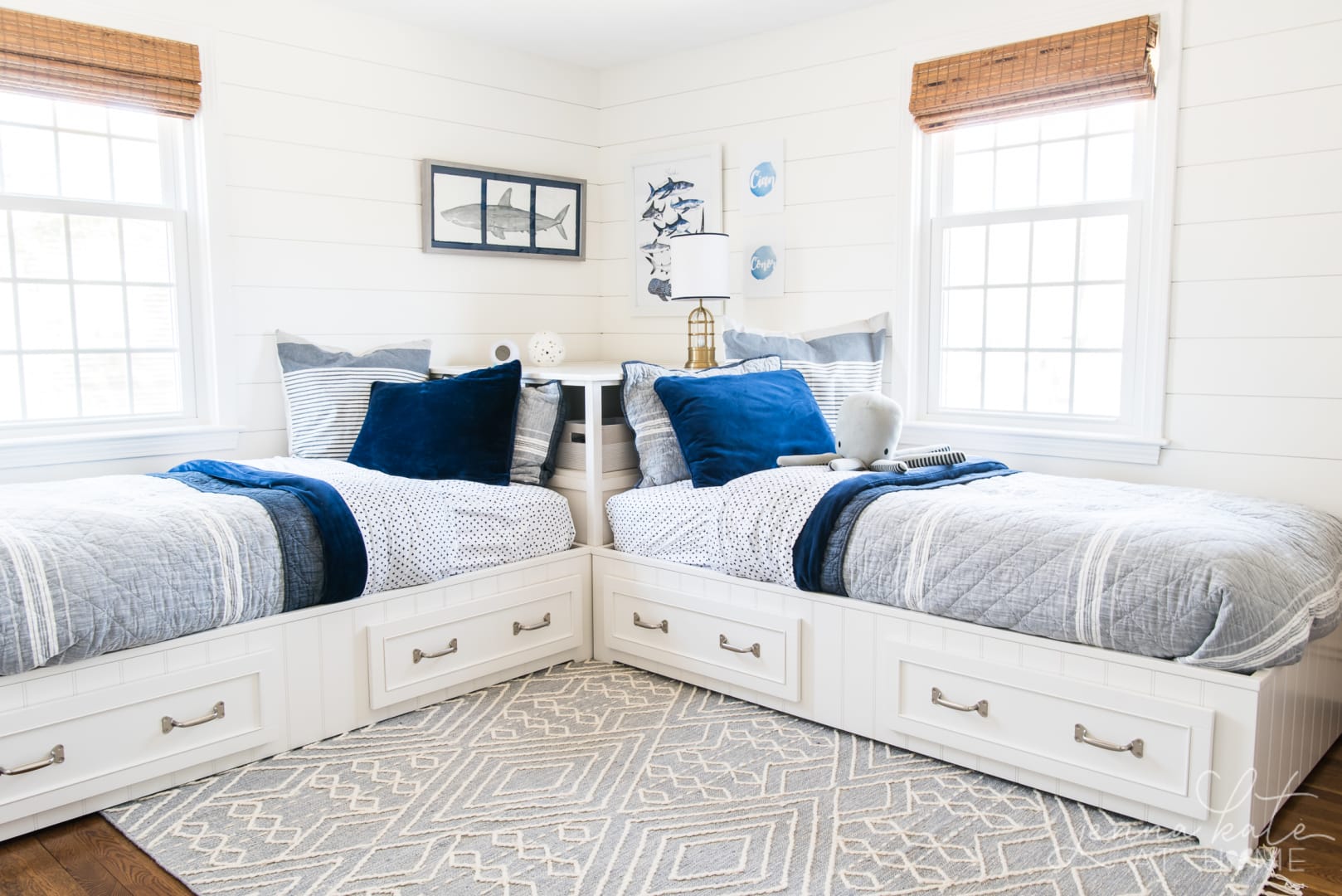 My Boys' Shared Bedroom | Before and After - Jenna Kate at Home, image size:1618x1080
