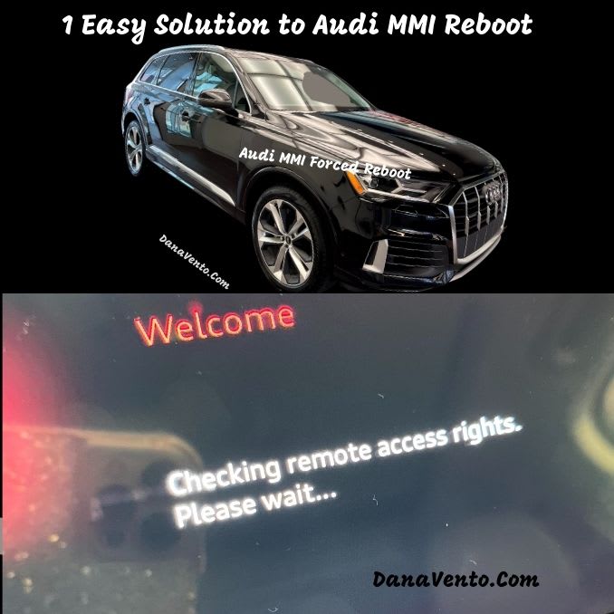 Перезагрузка MMI AUDI A6 C7