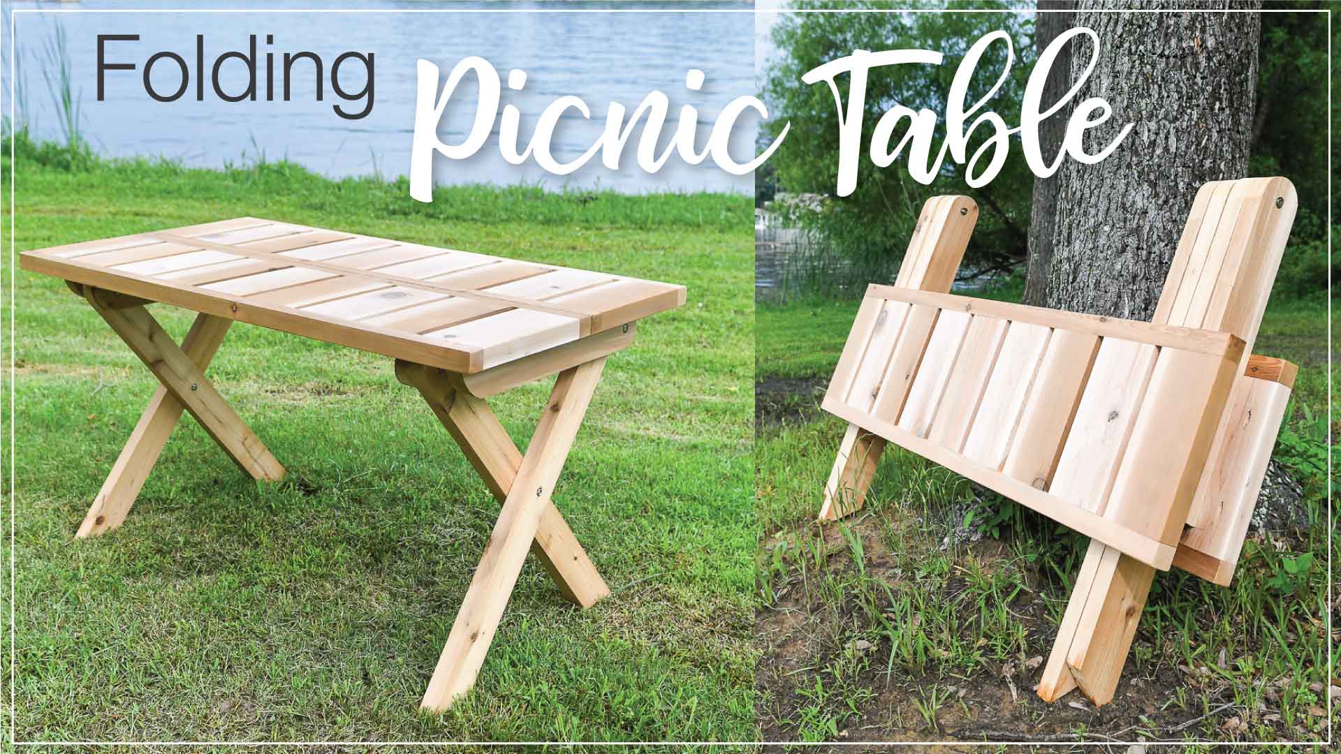Outdoor Folding Picnic Table Build Plans - Houseful of Handmade, image size:1920x1080